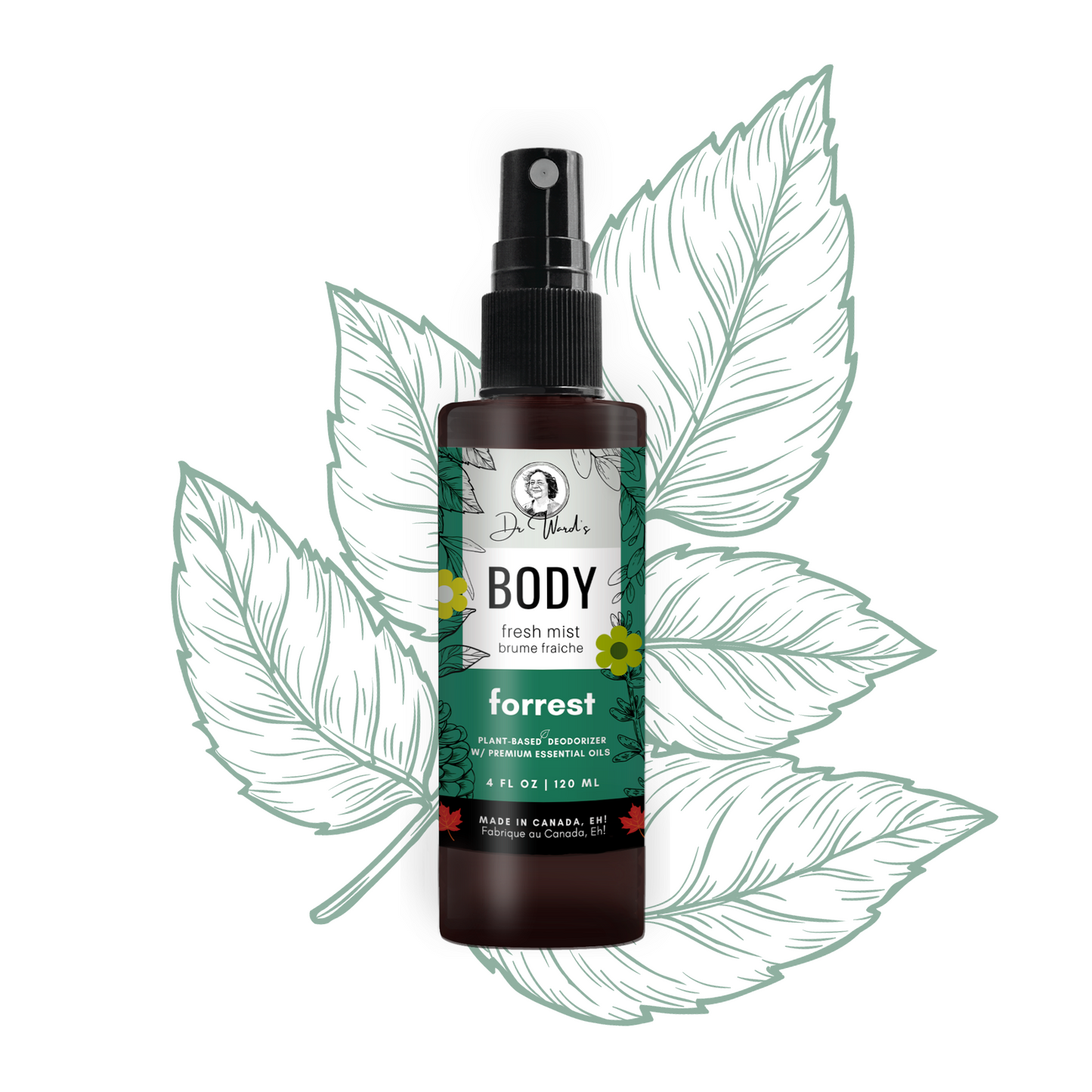 Body Fresh Mist - Forrest - 120 ml