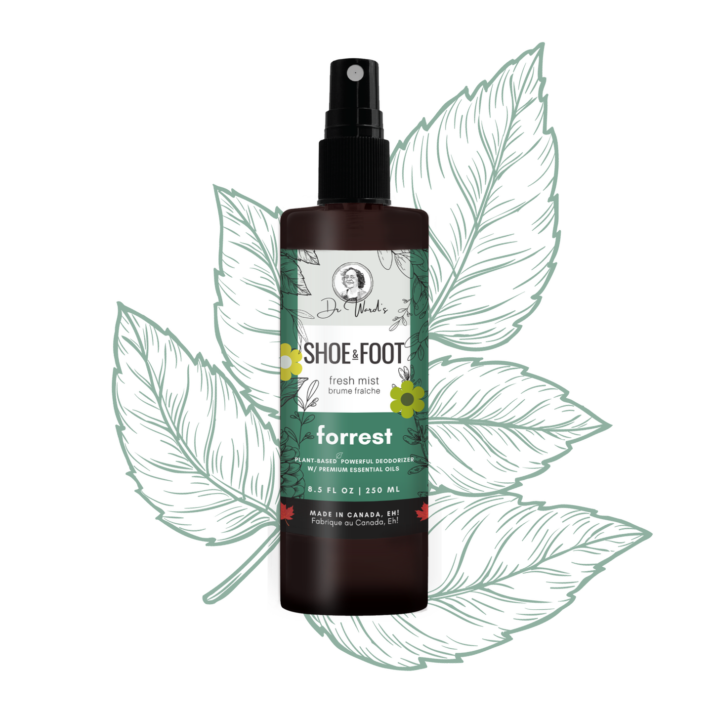 Shoe & Foot Fresh Mist - Forrest - 250 ml