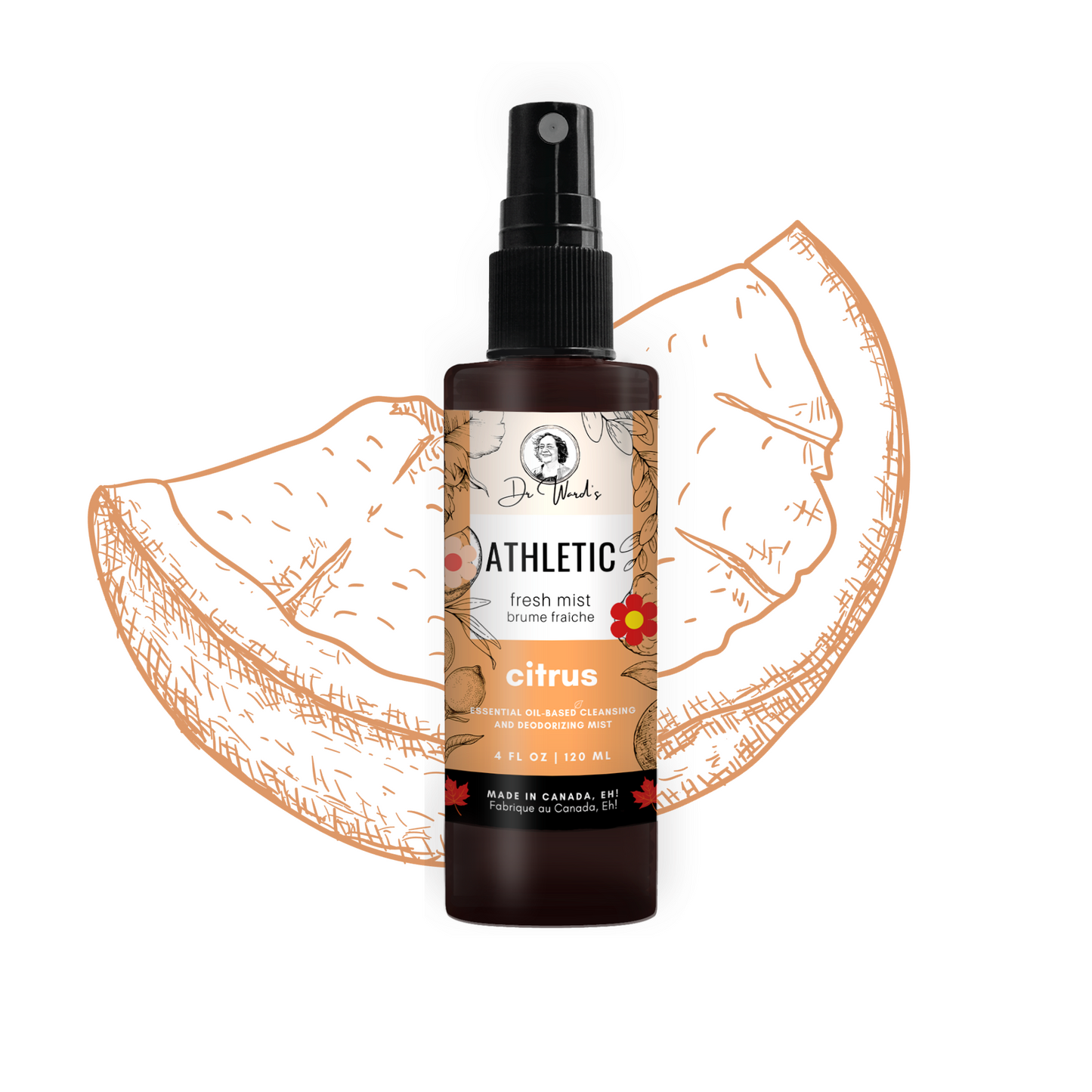 Athletic Fresh Mist - Citrus - 120 ml