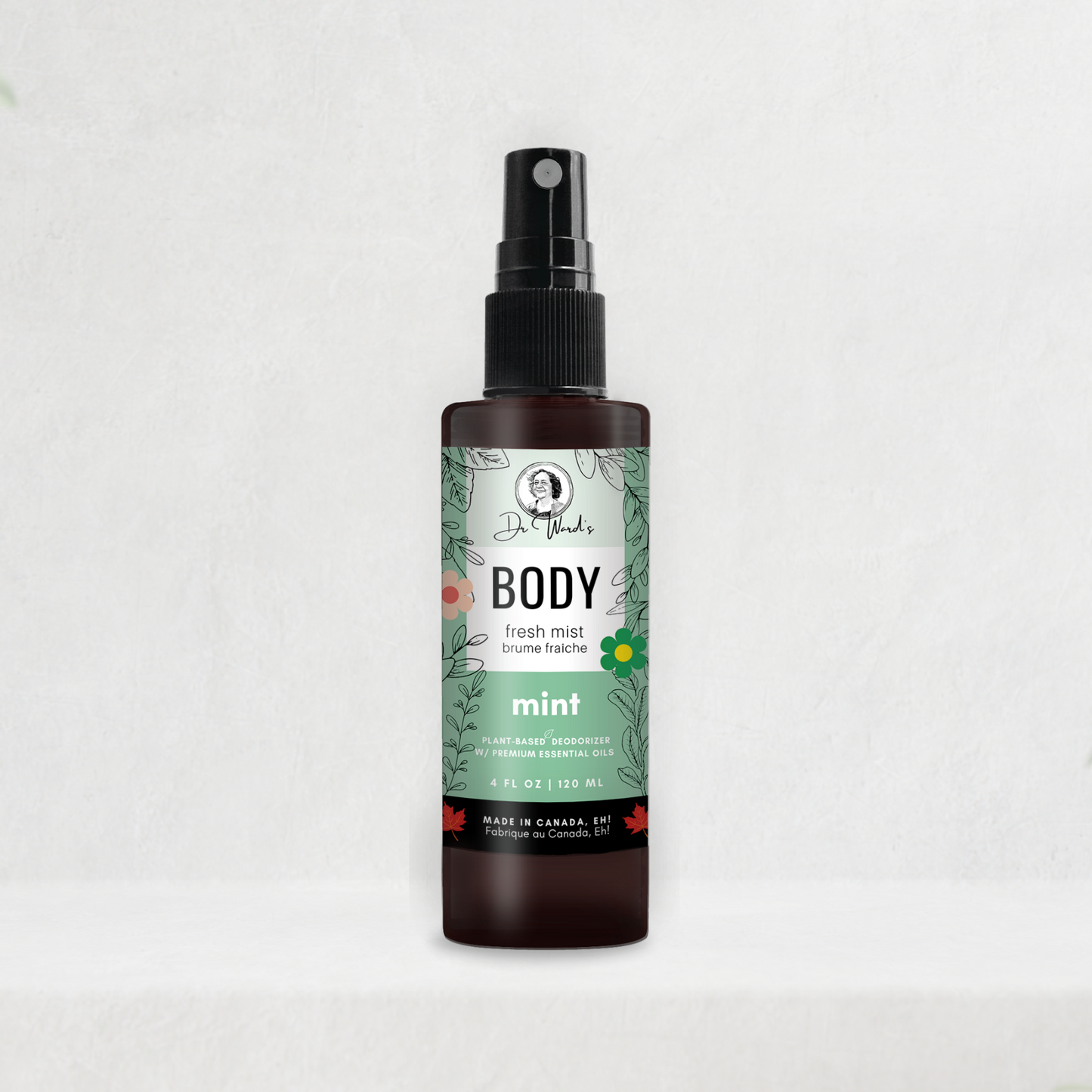 Body Fresh Mist - Mint - 120 ml