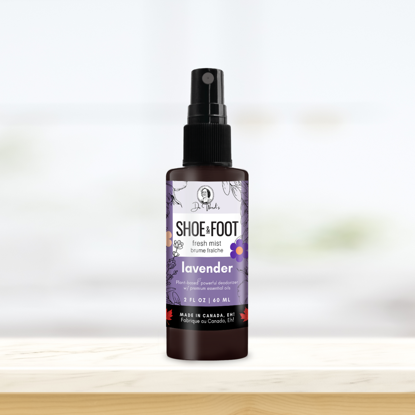 Shoe & Foot Fresh Mist - Lavender - 60 ml