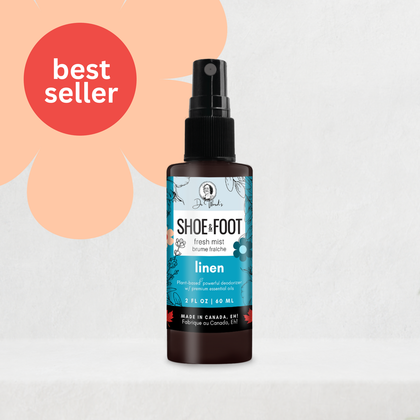 Shoe & Foot Fresh Mist - Linen - 60 ml