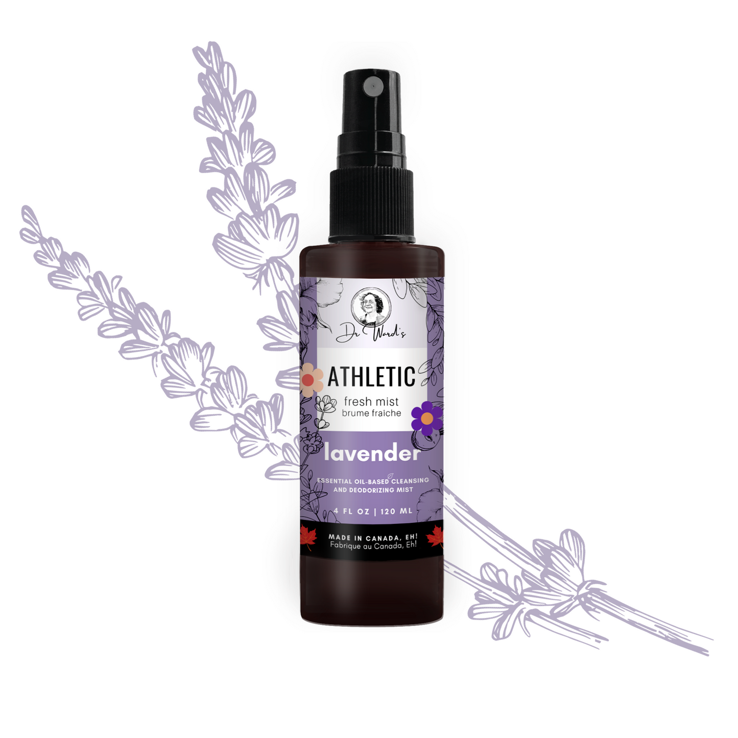 Athletic Fresh Mist - Lavender - 120 ml