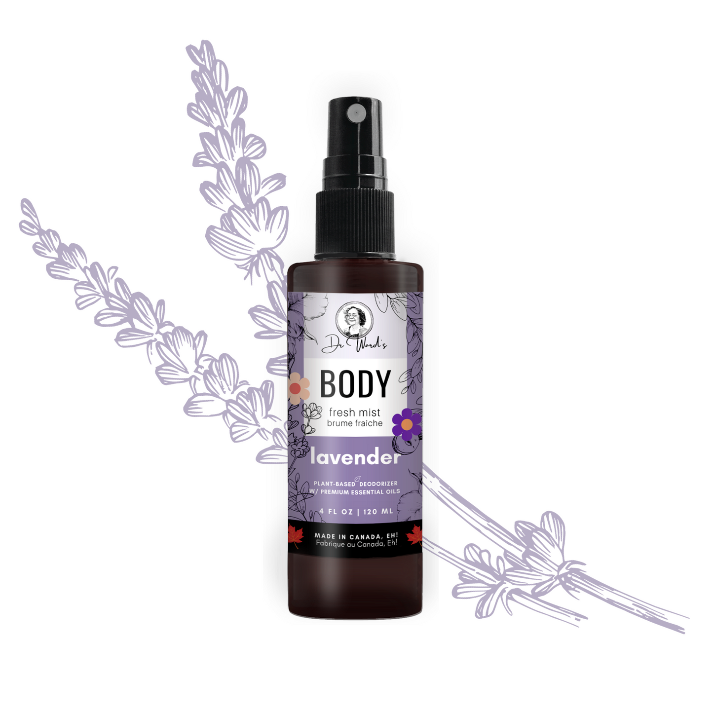 Body Fresh Mist - Lavender - 120 ml