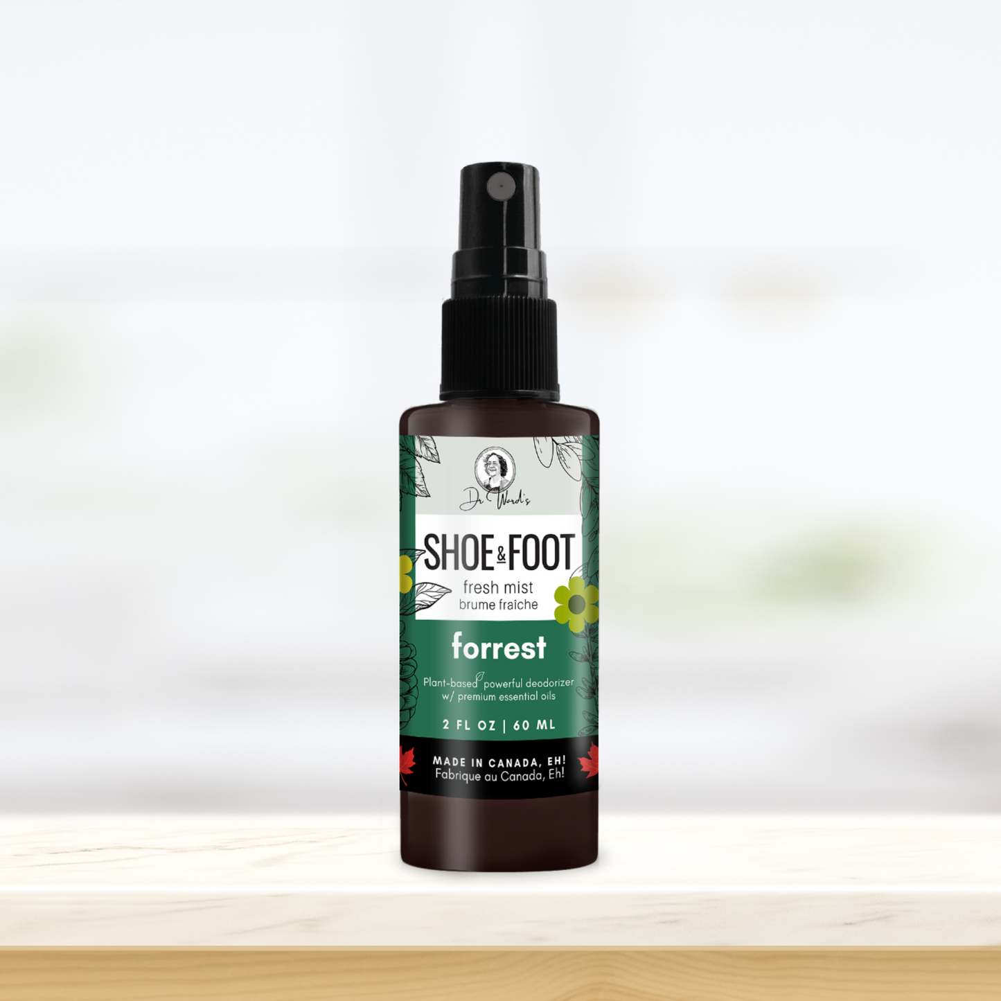 Shoe & Foot Fresh Mist - Forrest - 60 ml