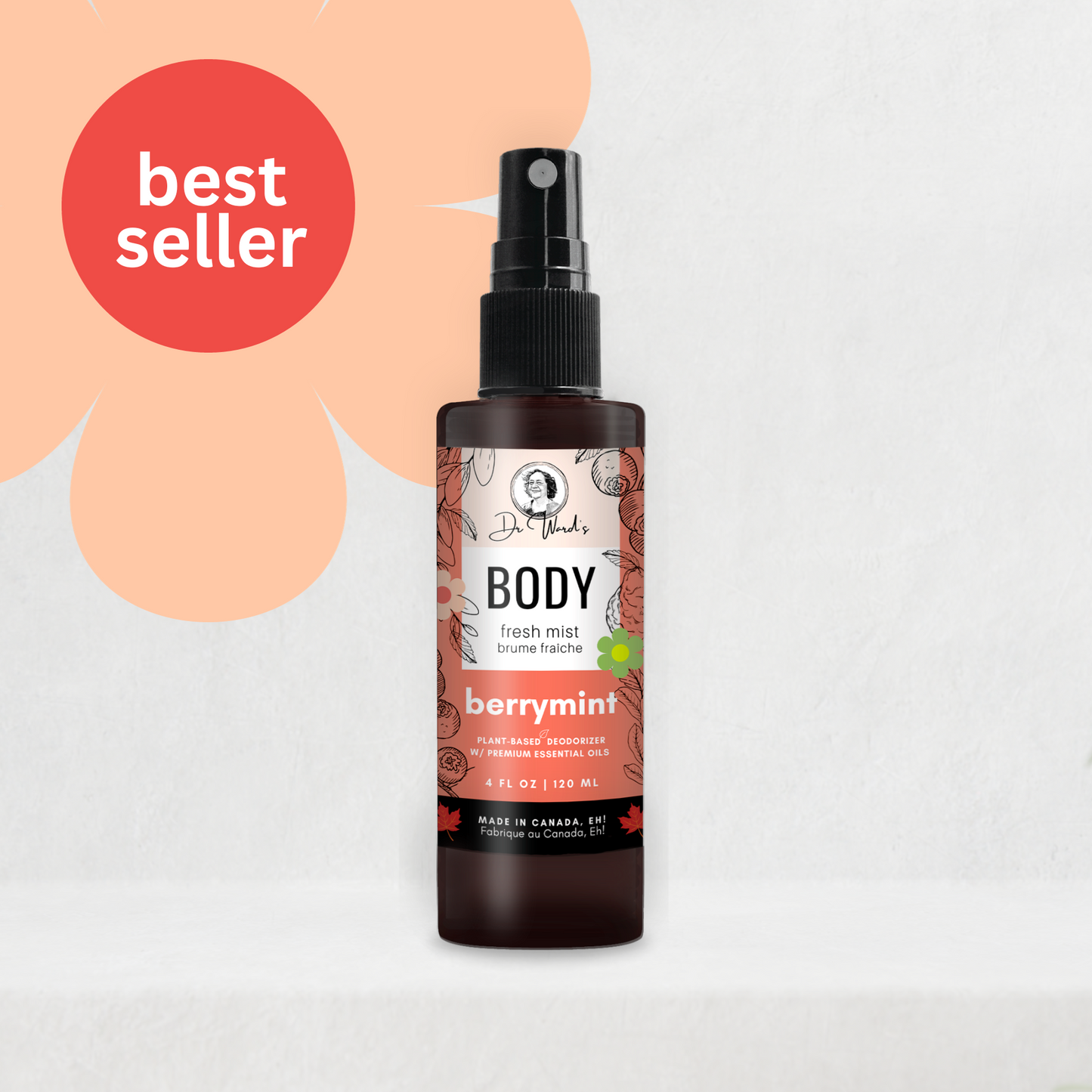 Body Fresh Mist - Berrymint - 120 ml