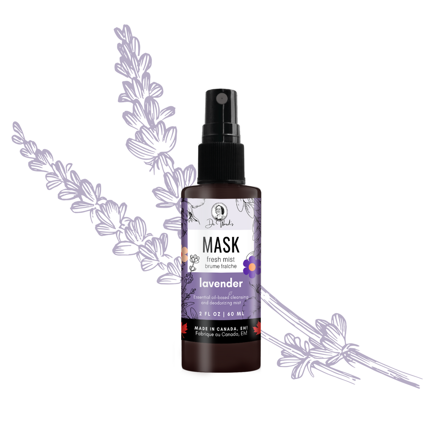 Mask Fresh Mist - Lavender - 60 ml